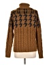 John & Jenn 100% Acrylic Houndstooth Brown Pullover Sweater Size L - photo 2