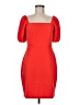Eliza J Solid Red Cocktail Dress Size 6 - photo 1