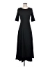 Unbranded 100% Polyester Solid Black Casual Dress Size S - photo 1