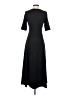Unbranded 100% Polyester Solid Black Casual Dress Size S - photo 2