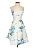 Ruby Rox Floral White Cocktail Dress Size 3 - photo 1