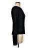 Sigrid Olsen Metallic Black Pullover Sweater Size M - photo 4