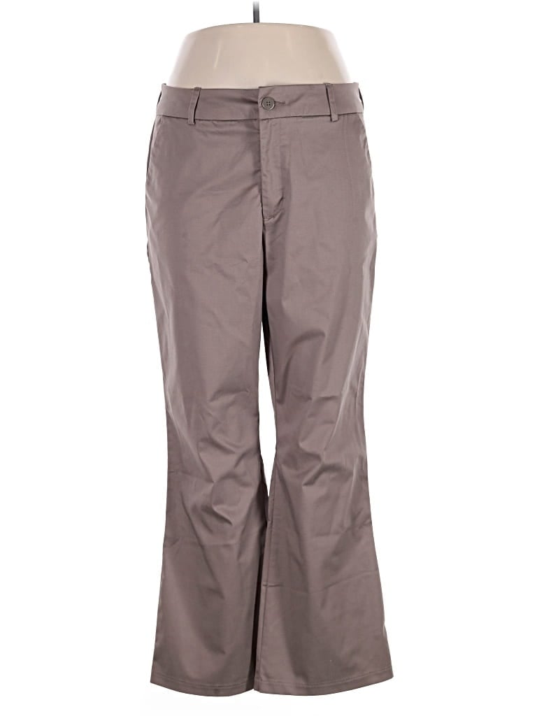 Pre-owned Lee Khaki Pant In Gray