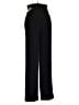Halston 100% Polyester Solid Black Dress Pants Size 2 - photo 2