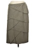 Doncaster Collection Chevron-herringbone Gray Formal Skirt Size 8 - photo 1