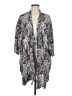 Topshop 100% Viscose Gray Kimono Size 8 - photo 1