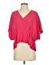 Shein 100% Polyester Pink 3/4 Sleeve T-Shirt Size 4 - photo 1