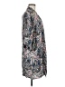 Topshop 100% Viscose Gray Kimono Size 8 - photo 4