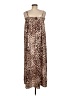 Unbranded Animal Print Brown Casual Dress Size M - photo 2