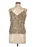 Unbranded 100% Rayon Tan Tank Top Size L - photo 1
