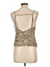 Unbranded 100% Rayon Tan Tank Top Size L - photo 2