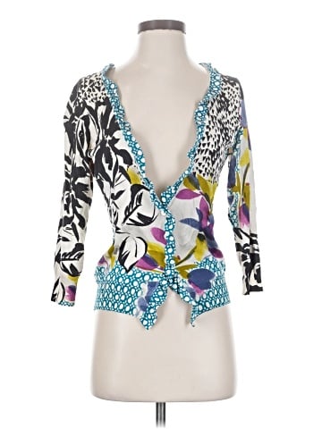 ETRO 3/4 Sleeve Silk Top (view 1)