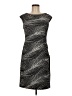 Connected Apparel Graphic Black Cocktail Dress Size 8 (petite) - photo 1