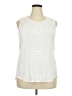 Daniel Rainn 100% Rayon Ivory Sleeveless Blouse Size XXL - photo 1