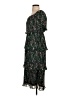 Lulus 100% Polyester Paisley Green Cocktail Dress Size S - photo 5
