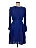 DKNY 100% Polyester Blue Cocktail Dress Size 6 - photo 1
