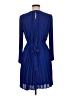 DKNY 100% Polyester Blue Cocktail Dress Size 6 - photo 2