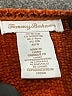 Tommy Bahama 100% Polyester Tweed Orange Pullover Sweater Size 7 - 8 - photo 3