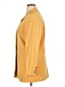 Kasper A.S.L. 100% Silk Yellow Silk Blazer Size 14 - photo 5