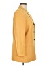 Kasper A.S.L. 100% Silk Yellow Silk Blazer Size 14 - photo 4