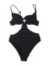 Beach Riot Solid Black Two Piece Swimsuit Size XS - photo 1