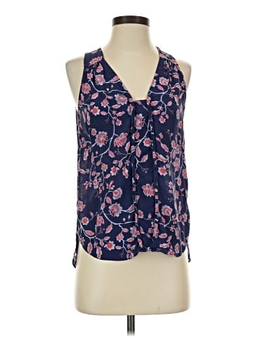 Rebecca Taylor Sleeveless Silk Top (view 1)