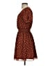Madewell 100% Polyester Polka Dots Brown Casual Dress Size XXS - photo 5