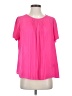 John Meyer 100% Polyester Pink Short Sleeve T-Shirt Size S - photo 1