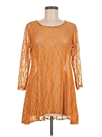 Attitudes by Renee 3/4 Sleeve Top (view 1)