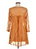 Attitudes by Renee Orange 3/4 Sleeve Top Size S - photo 2