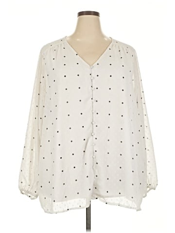 Lane Bryant 3/4 Sleeve Blouse (view 1)