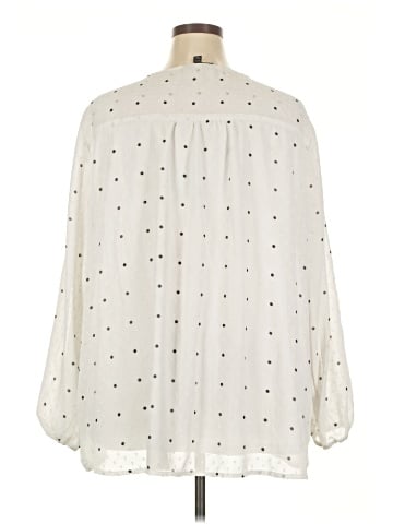 Lane Bryant 3/4 Sleeve Blouse (view 2)