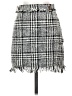 Zara Houndstooth Gray Casual Skirt Size XS - photo 1