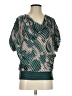 Catherine Malandrino Teal 3/4 Sleeve Blouse Size 4 - photo 1