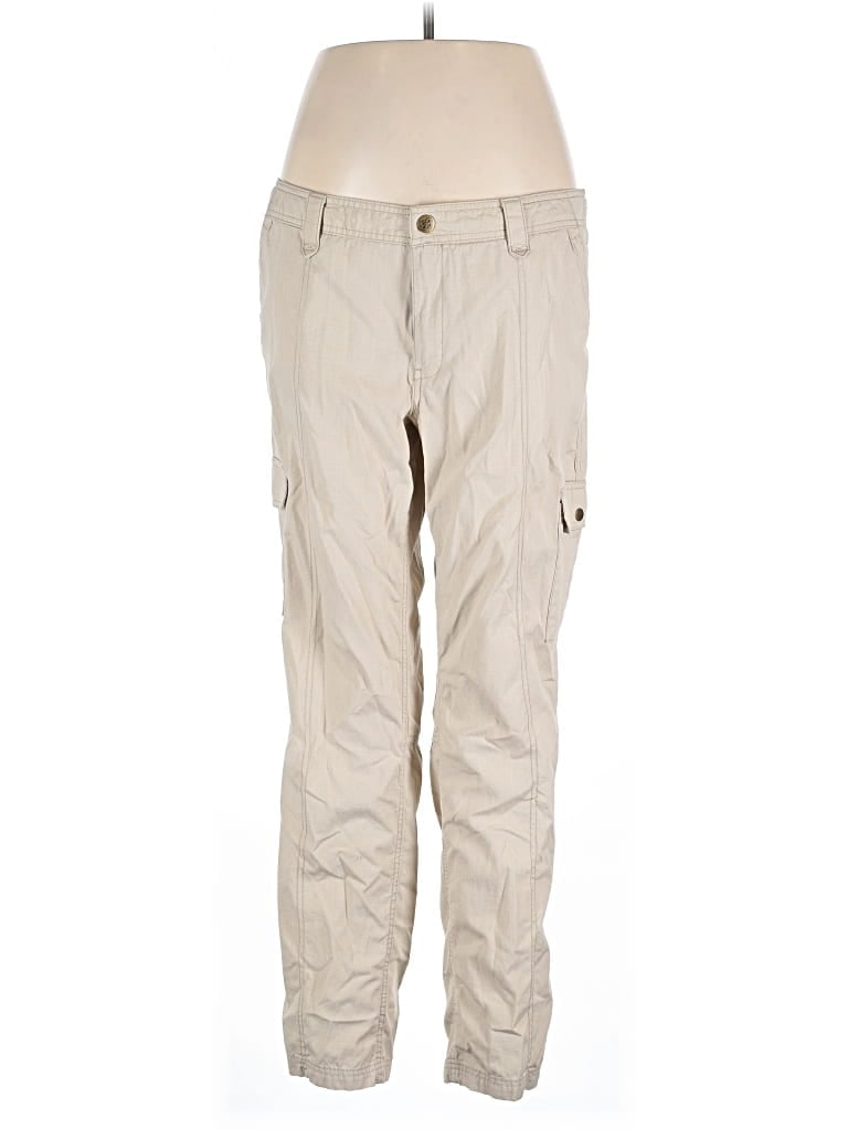 Pre-owned Eddie Bauer Cargo Pants In Tan