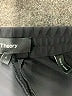 Theory Solid Black Athletic Shorts Size L - photo 4