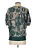 Catherine Malandrino Teal 3/4 Sleeve Blouse Size 4 - photo 2