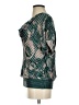 Catherine Malandrino Teal 3/4 Sleeve Blouse Size 4 - photo 5
