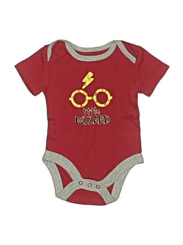 Harry Potter Short Sleeve Onesie (view 1)
