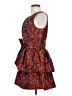 Eva Franco 100% Polyester Paisley Red Cocktail Dress Size 4 - photo 5