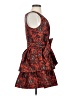 Eva Franco 100% Polyester Paisley Red Cocktail Dress Size 4 - photo 4