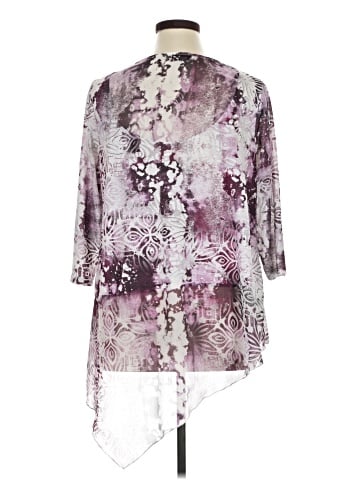 Live and Let Live 3/4 Sleeve Blouse (view 2)