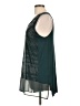 Apt. 9 Teal Sleeveless Blouse Size L - photo 5