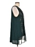 Apt. 9 Teal Sleeveless Blouse Size L - photo 4