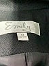 Emily... 100% Polyester Black Blazer Size 10 - photo 3
