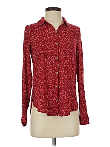 Hollister Long Sleeve Blouse (view 1)