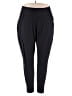 Active Solid Black Active Pants Size XXL - photo 1