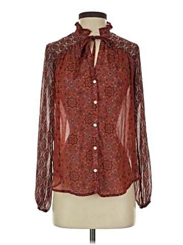 Hollister Long Sleeve Blouse (view 1)