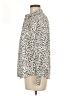 Talbots Animal Print Ivory Long Sleeve Blouse Size 6 - photo 5