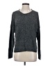 Valette Metallic Gray Pullover Sweater Size S - photo 1